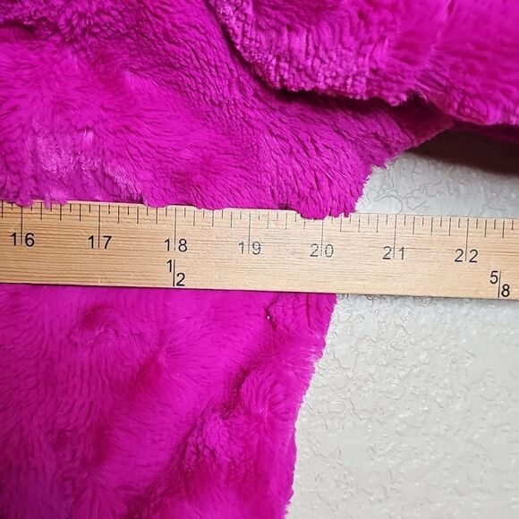 The North Face Reversible Mossbud Swirl Magenta Quilted Jacket Medium - Picture 10 of 10